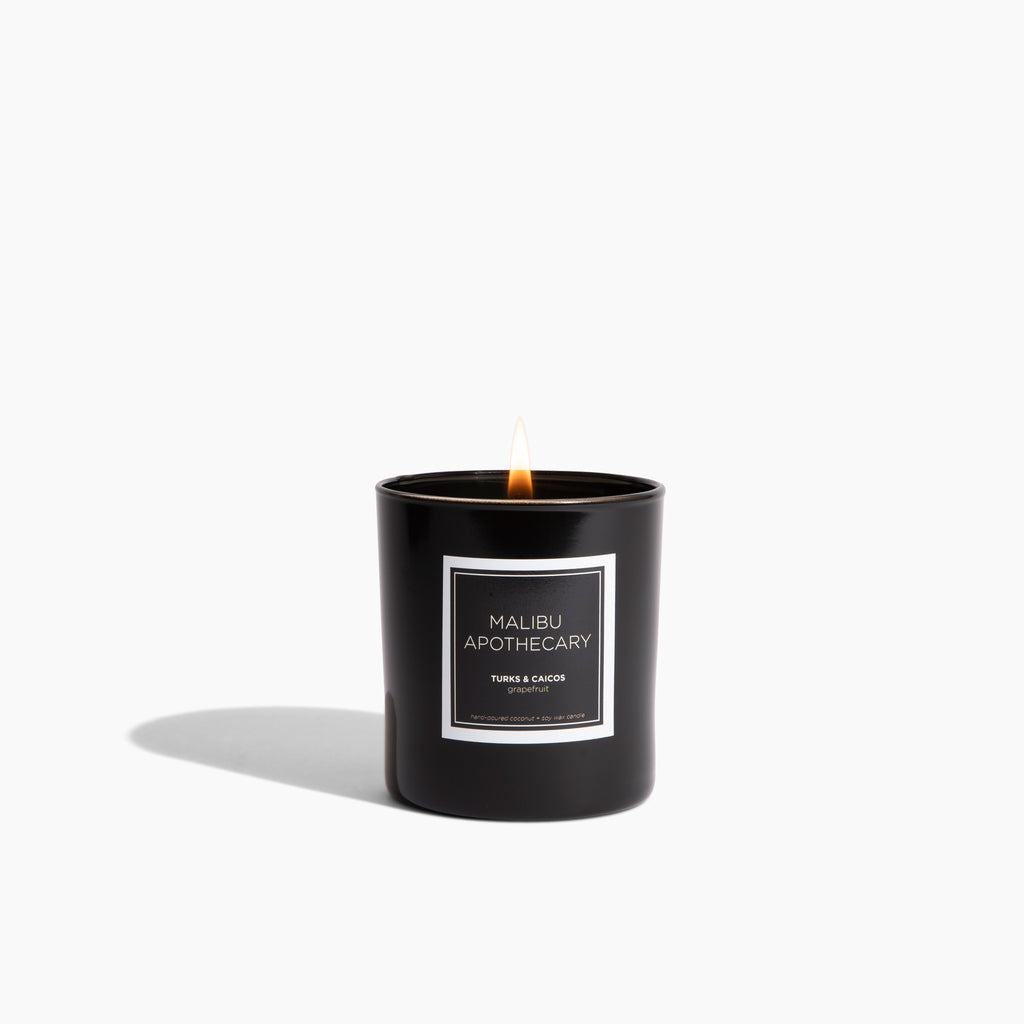 Black Gloss Candle – Malibu Apothecary
