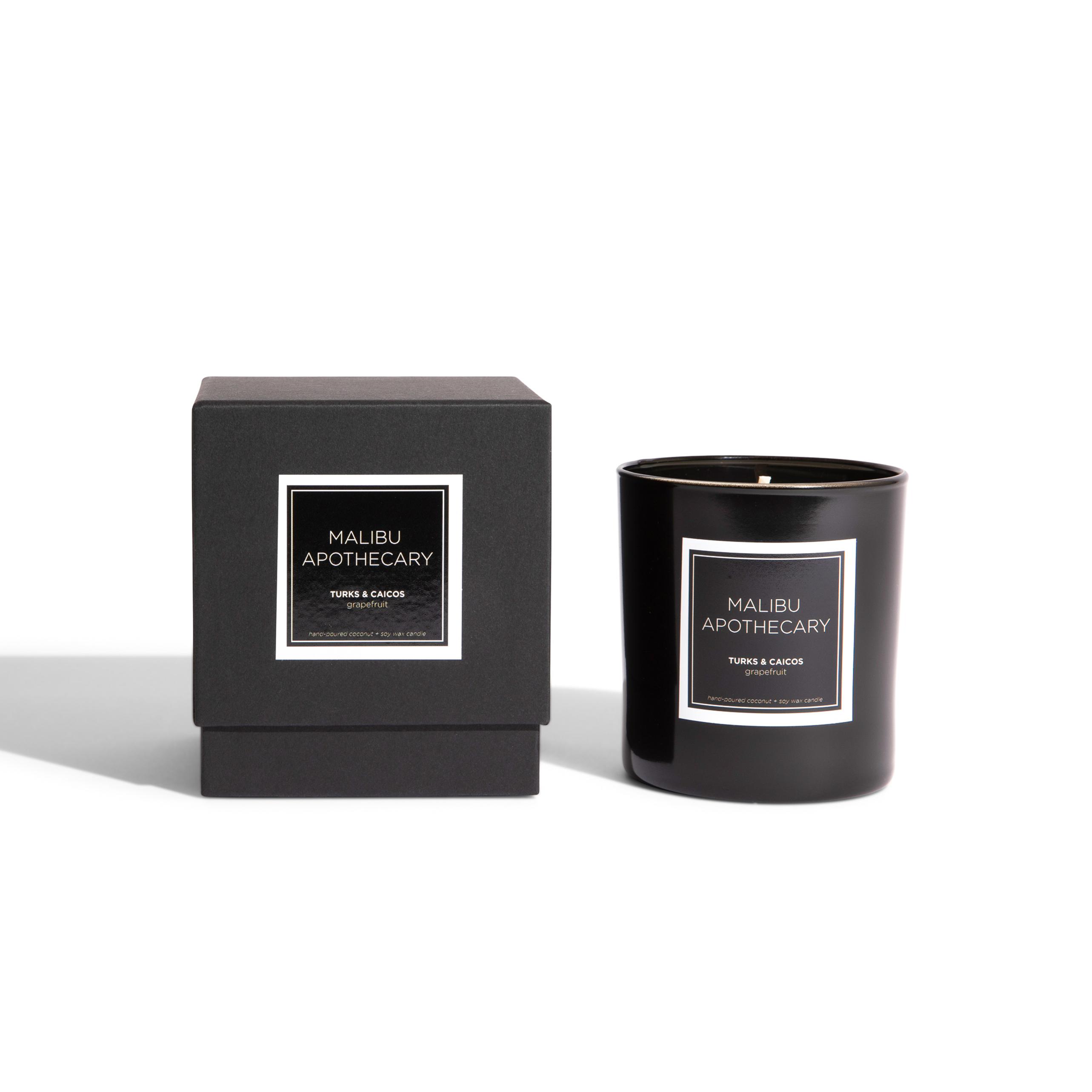 Black Gloss Candle – Malibu Apothecary