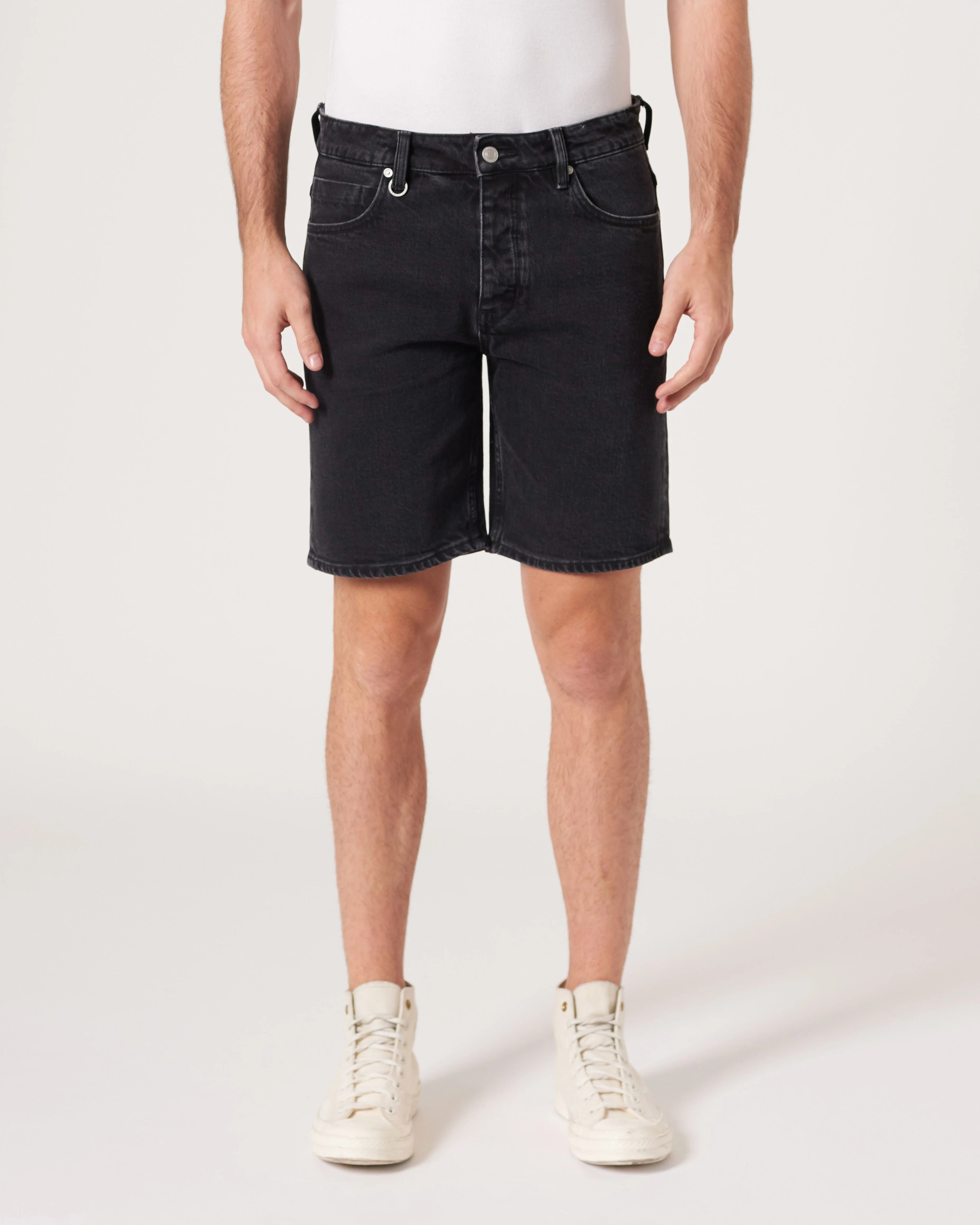 Neuw Denim Lou Short Transit Washed Black