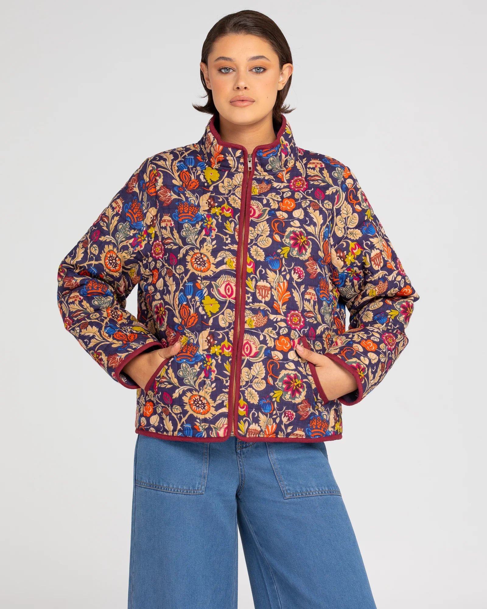 Boom Shankar Cella Quilted Jacket