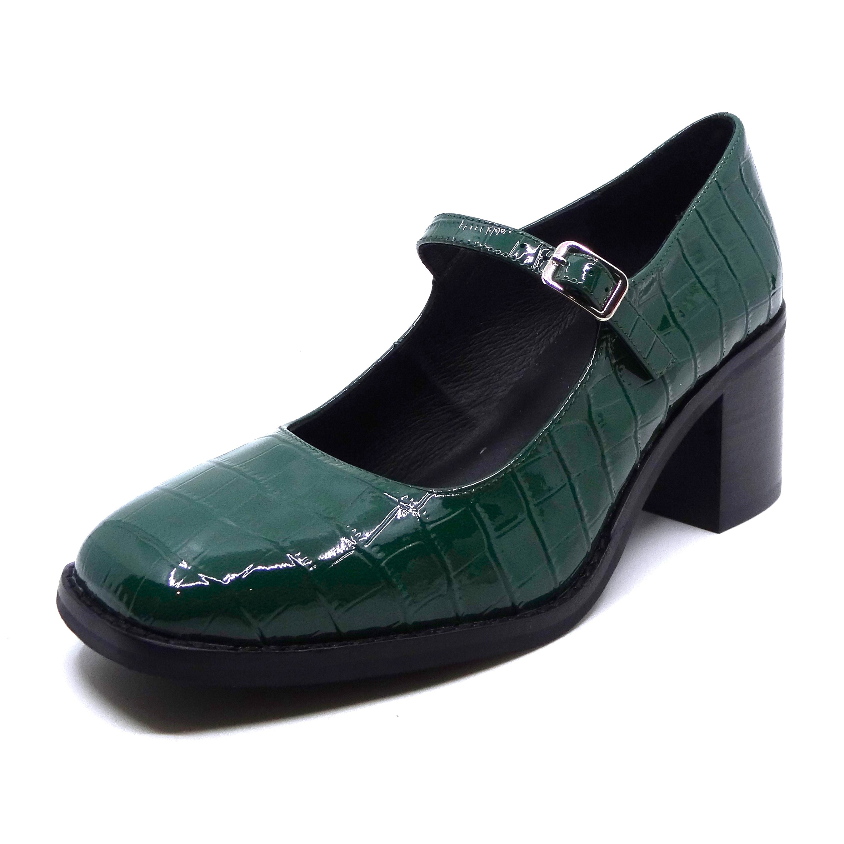 Mollini Swade Forest Croc Leather