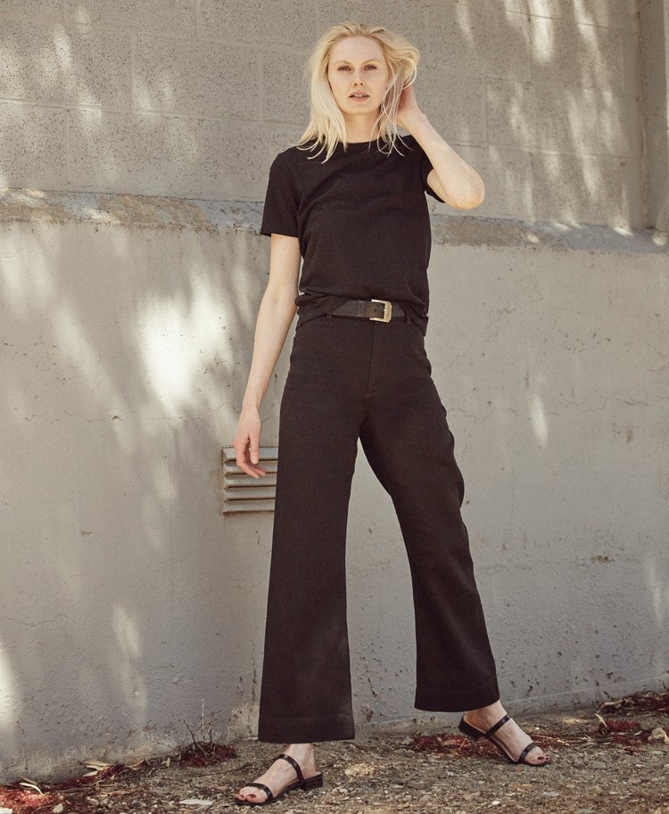 Hemp Clothing Australia Newport Pant Black