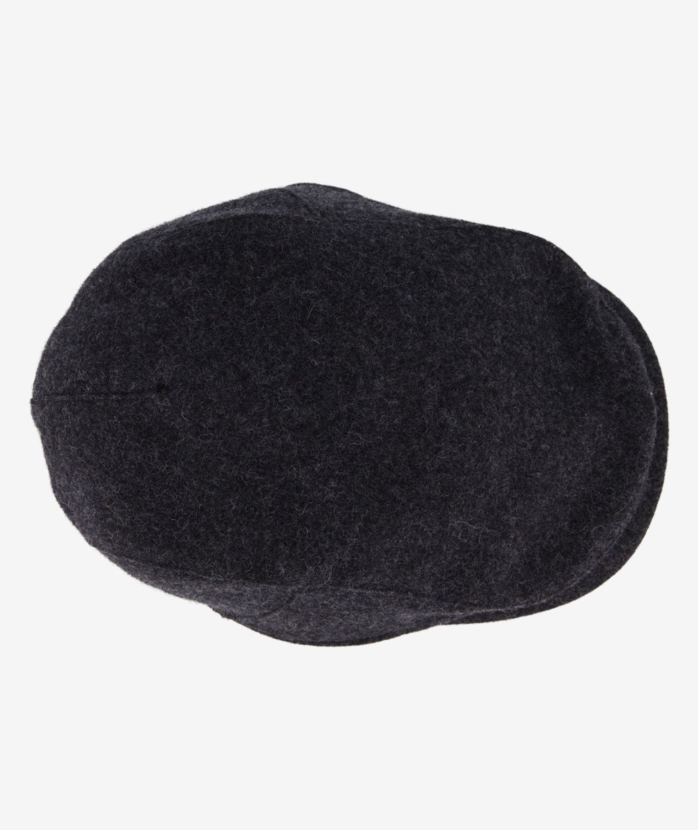 Swanndri Bristol Flat Cap Charcoal