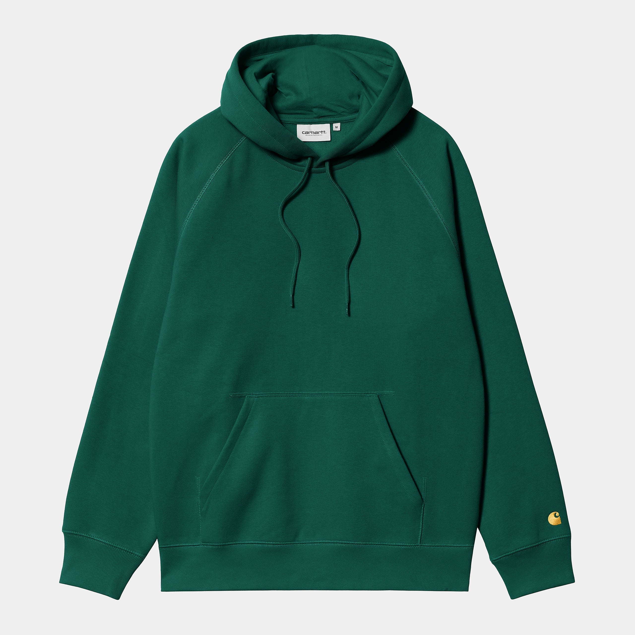 Carhartt WIP Hooded Chase Sweat Chervil / Gold