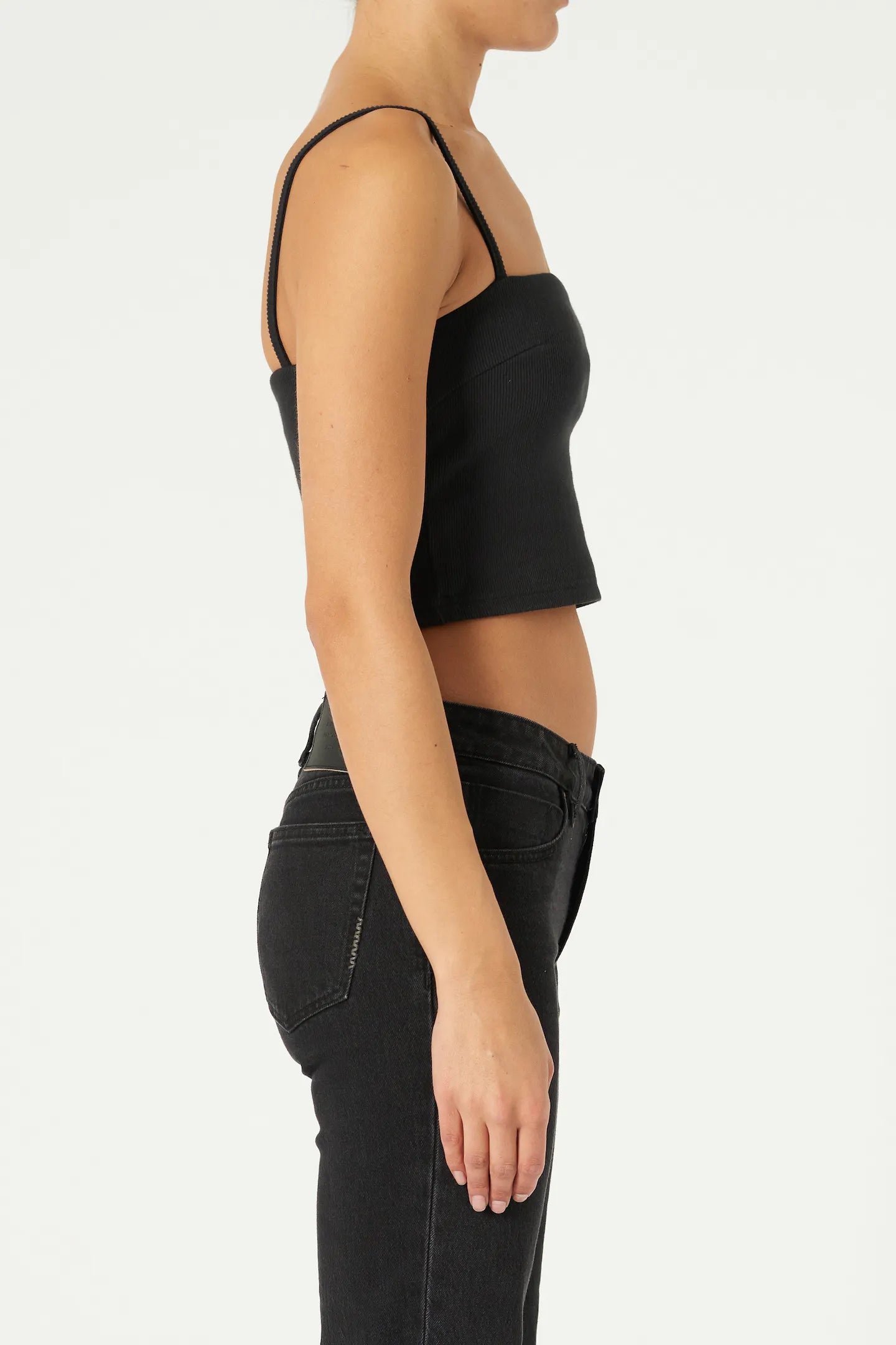 Neuw Denim Jonesy Block Top Black