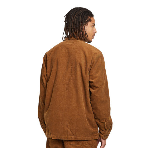 Carhartt WIP Dixon Shirt Jac Hamilton Brown Rinsed