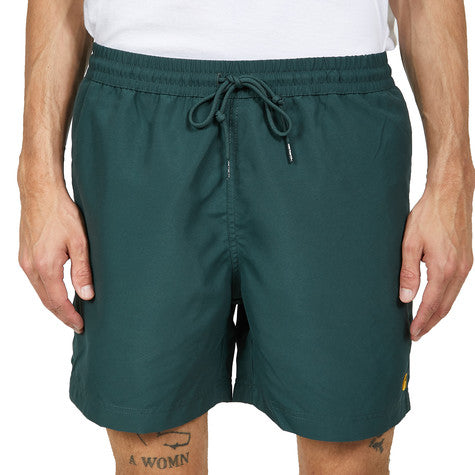 Carhartt WIP Chase Swim Trunks Juniper/Gold