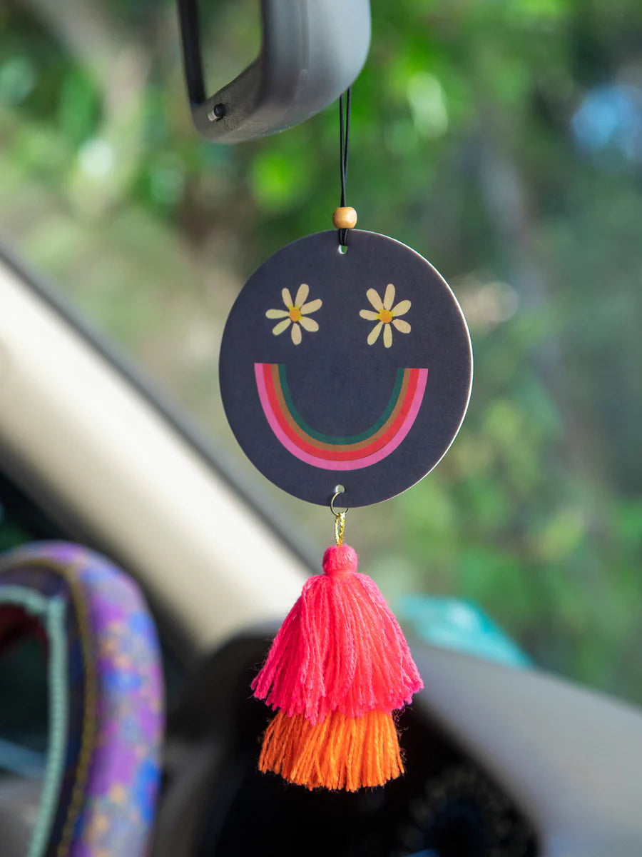 Natural Life Car Air Freshener Daisy Smile