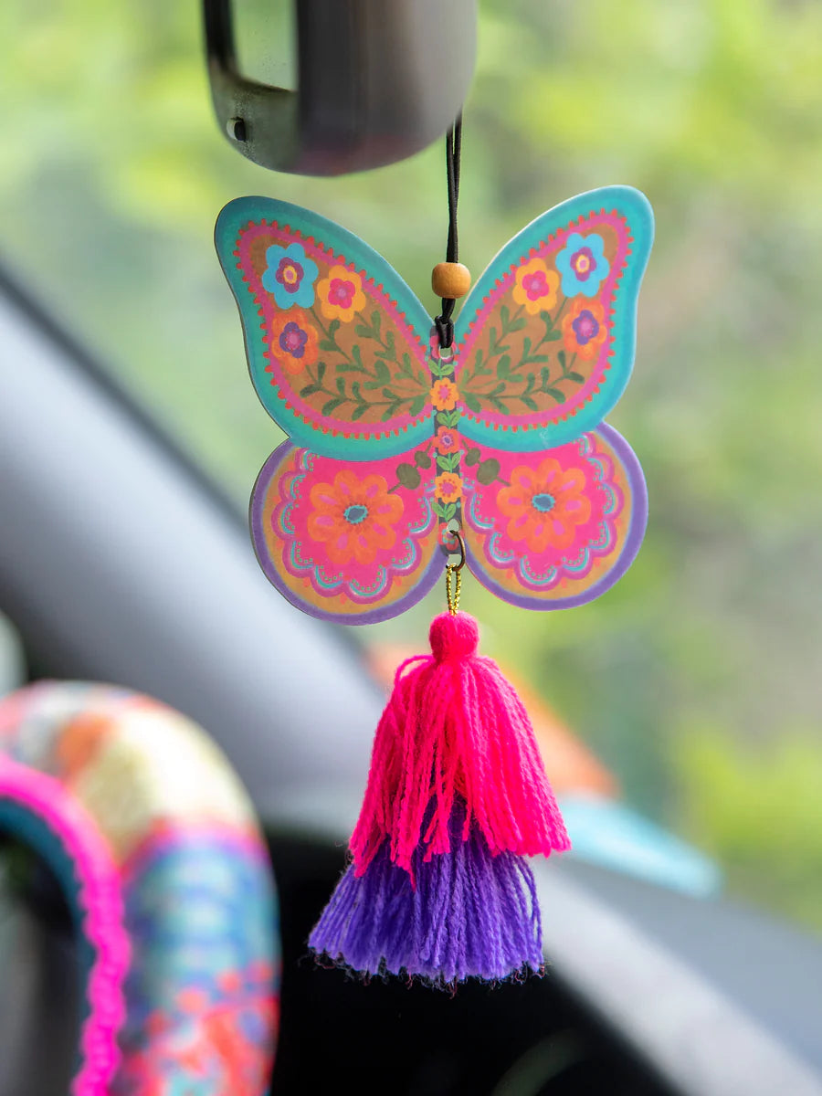 Natural Life Car Air Freshener Butterfly Ocean