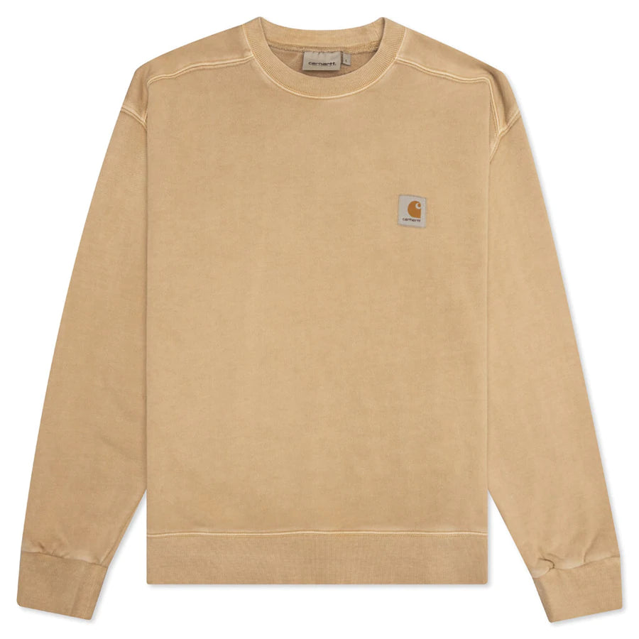 Carhartt WIP Nelson Sweat Dusty H Brown