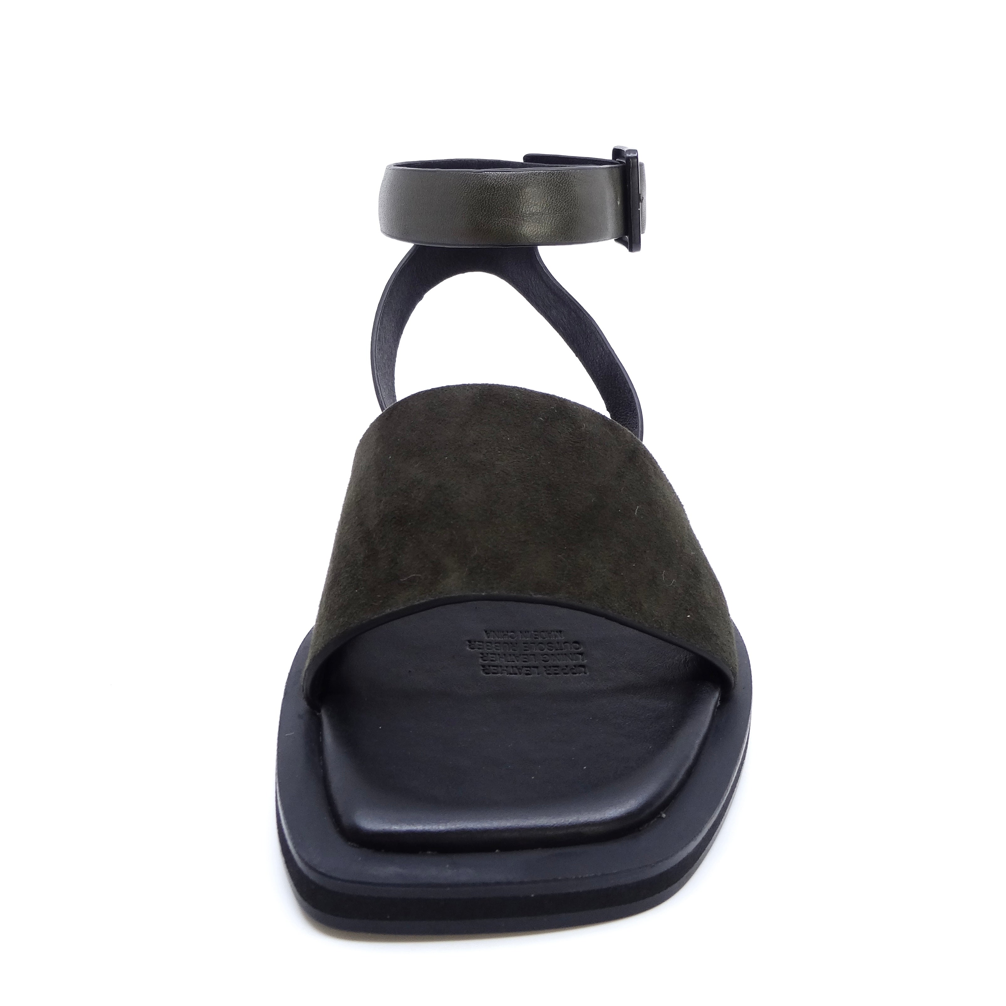 EOS Mirano Dk Olive Leather Suede