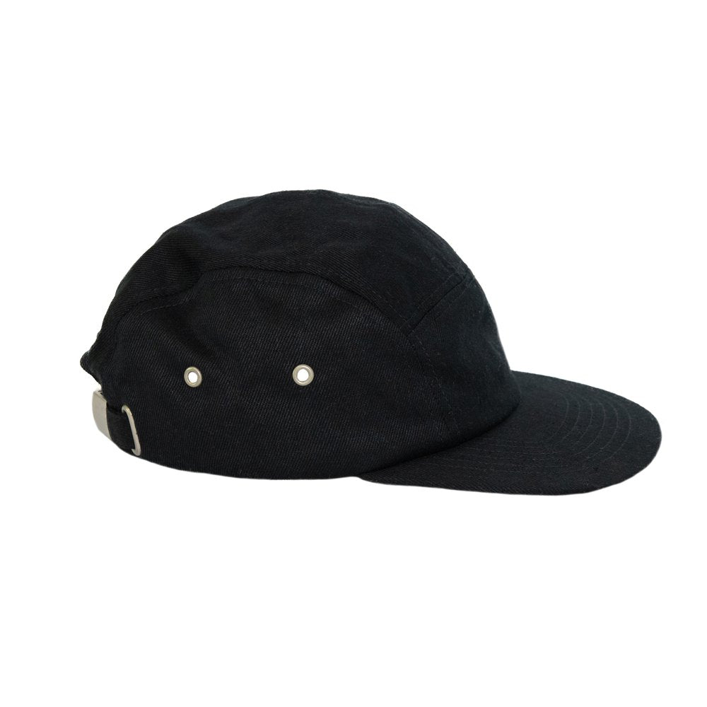 Hemp Clothing Australia 5-Panel Cap Black