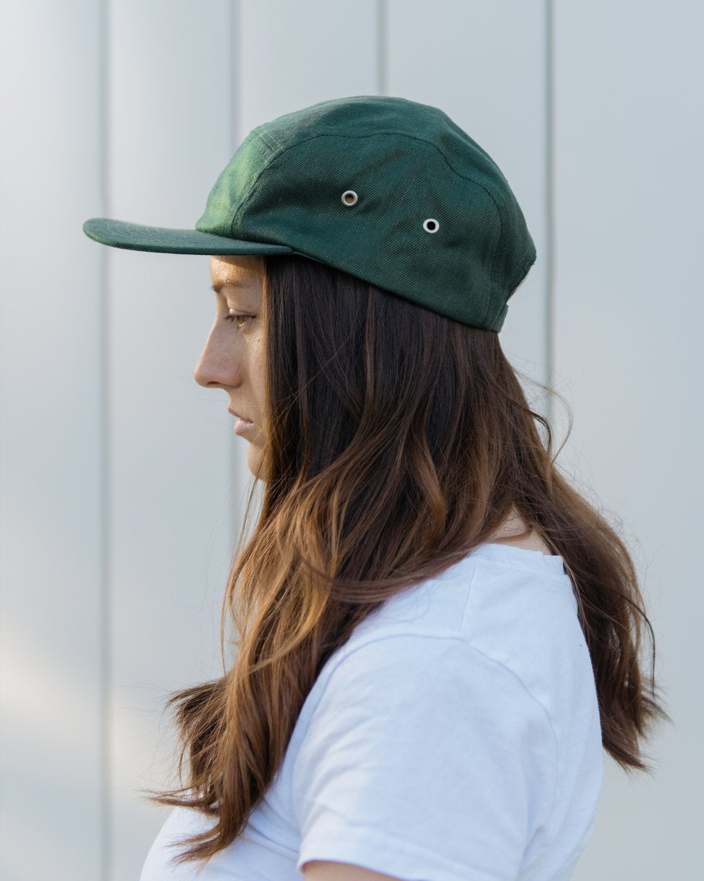 Hemp Clothing Australia 5-Panel Cap Eden Green