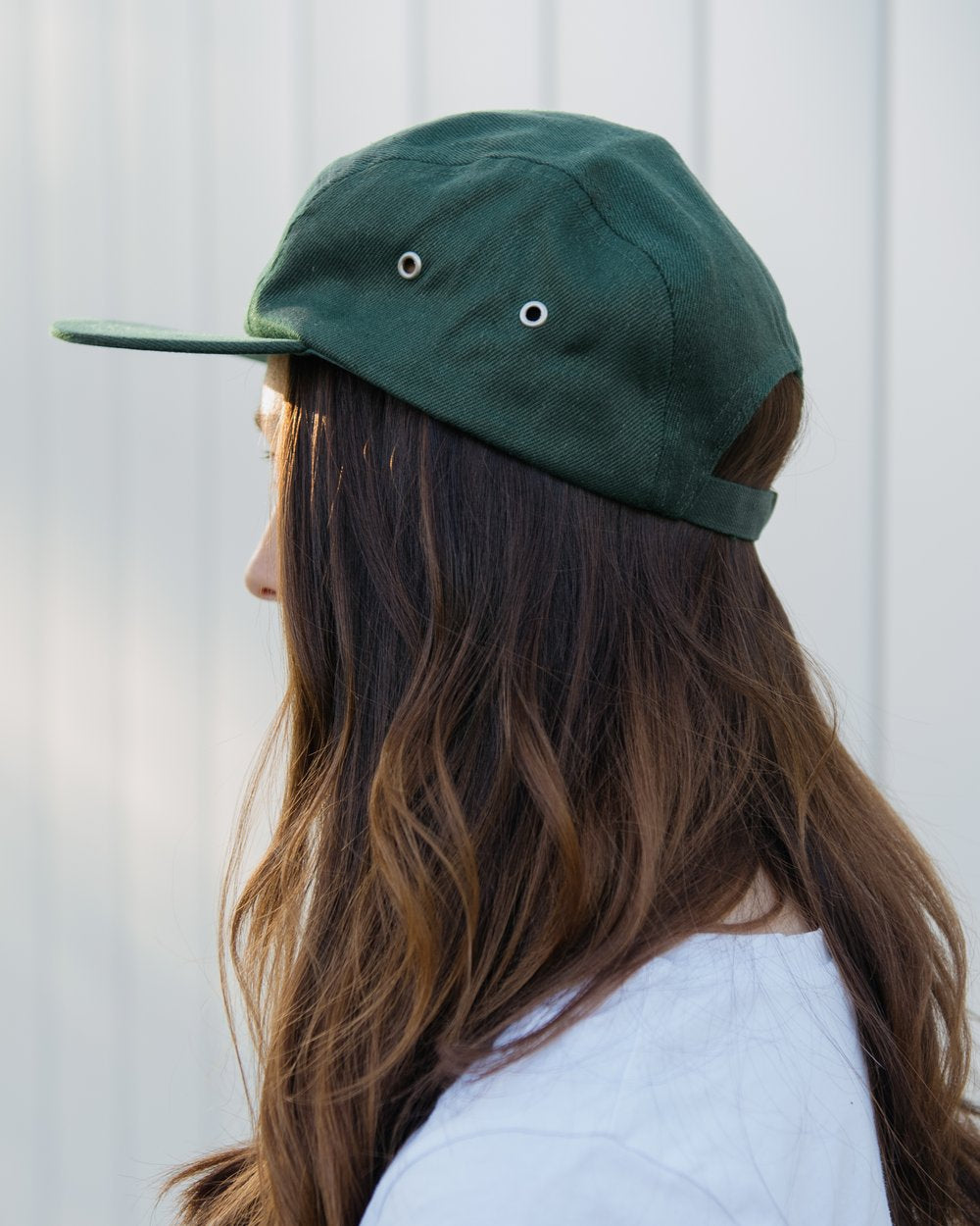 Hemp Clothing Australia 5-Panel Cap Eden Green