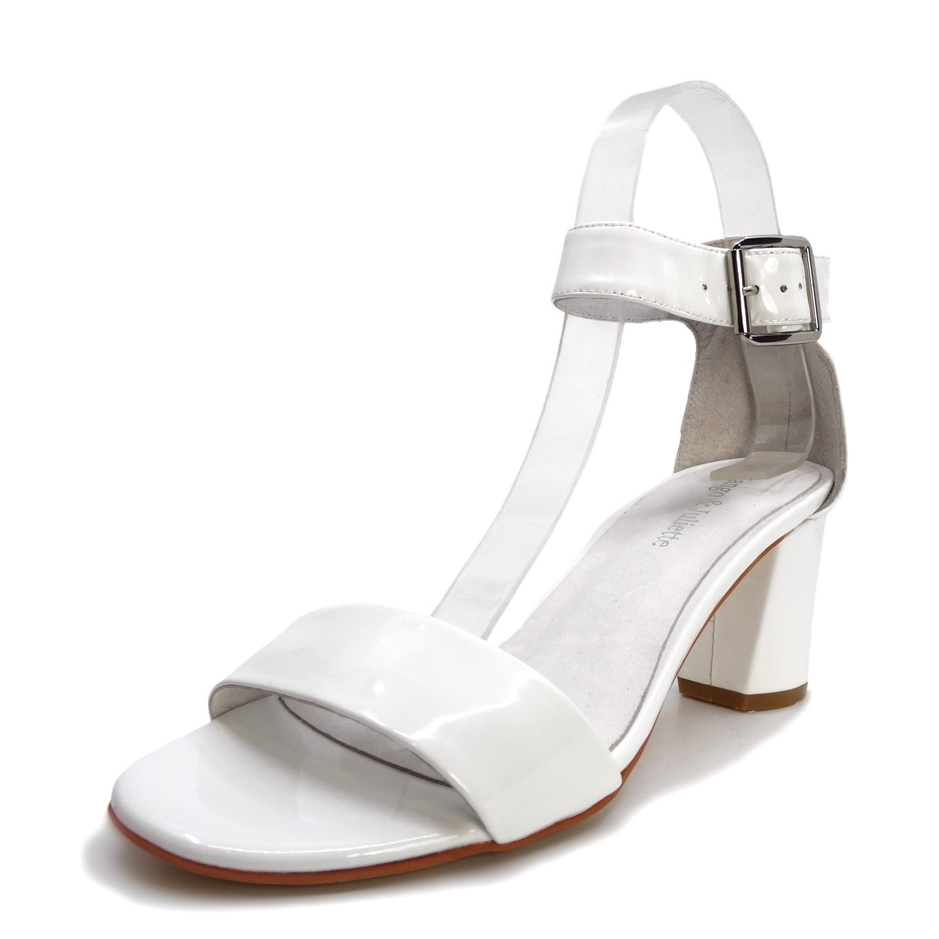 Django & Juliette Cassier White Patent Leather