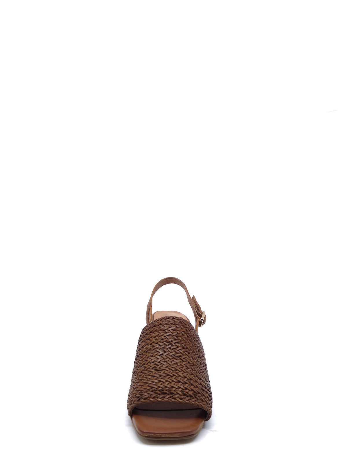 Django & Juliette Pickle Tan Weave Leather