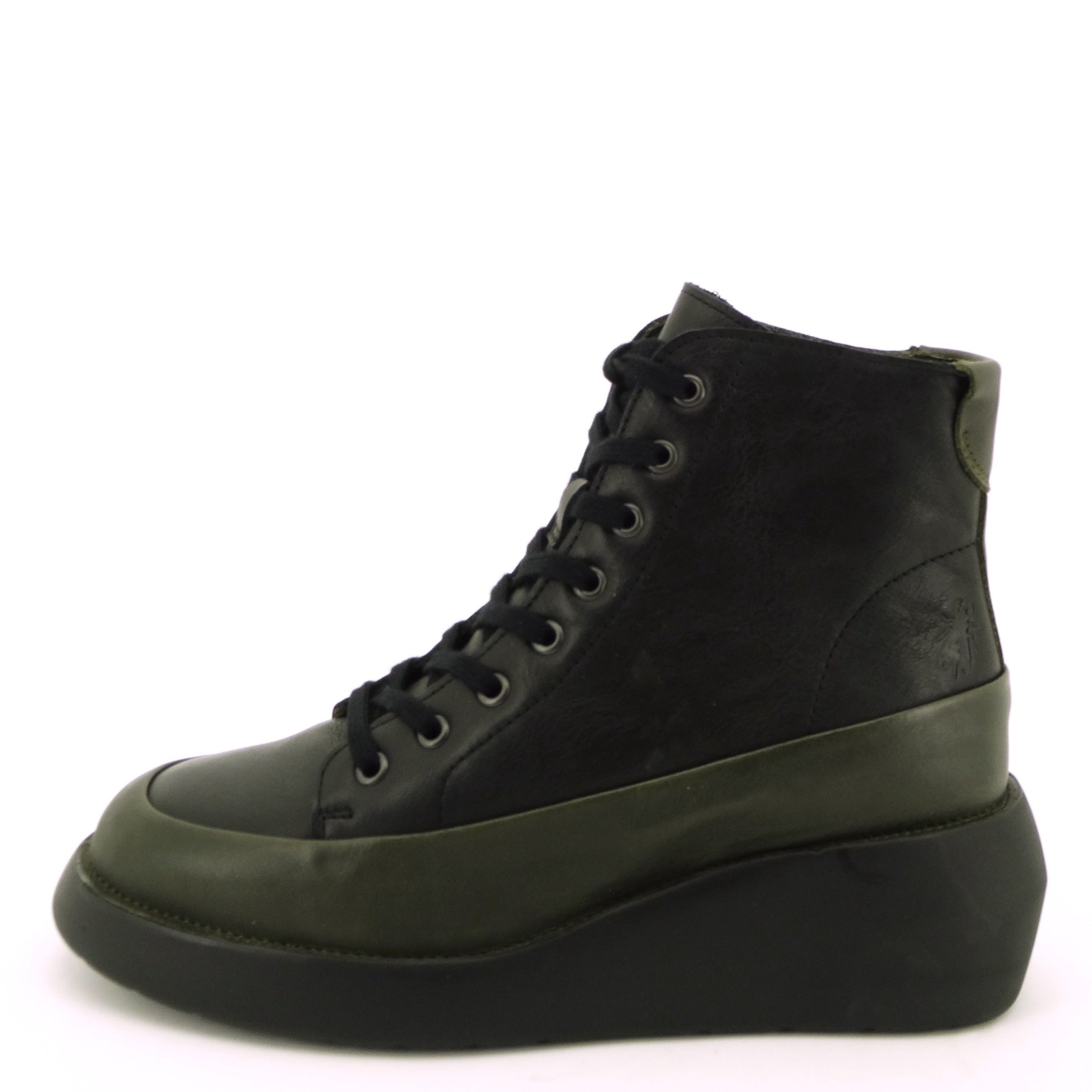 Fly London Boze Dk Green/Black