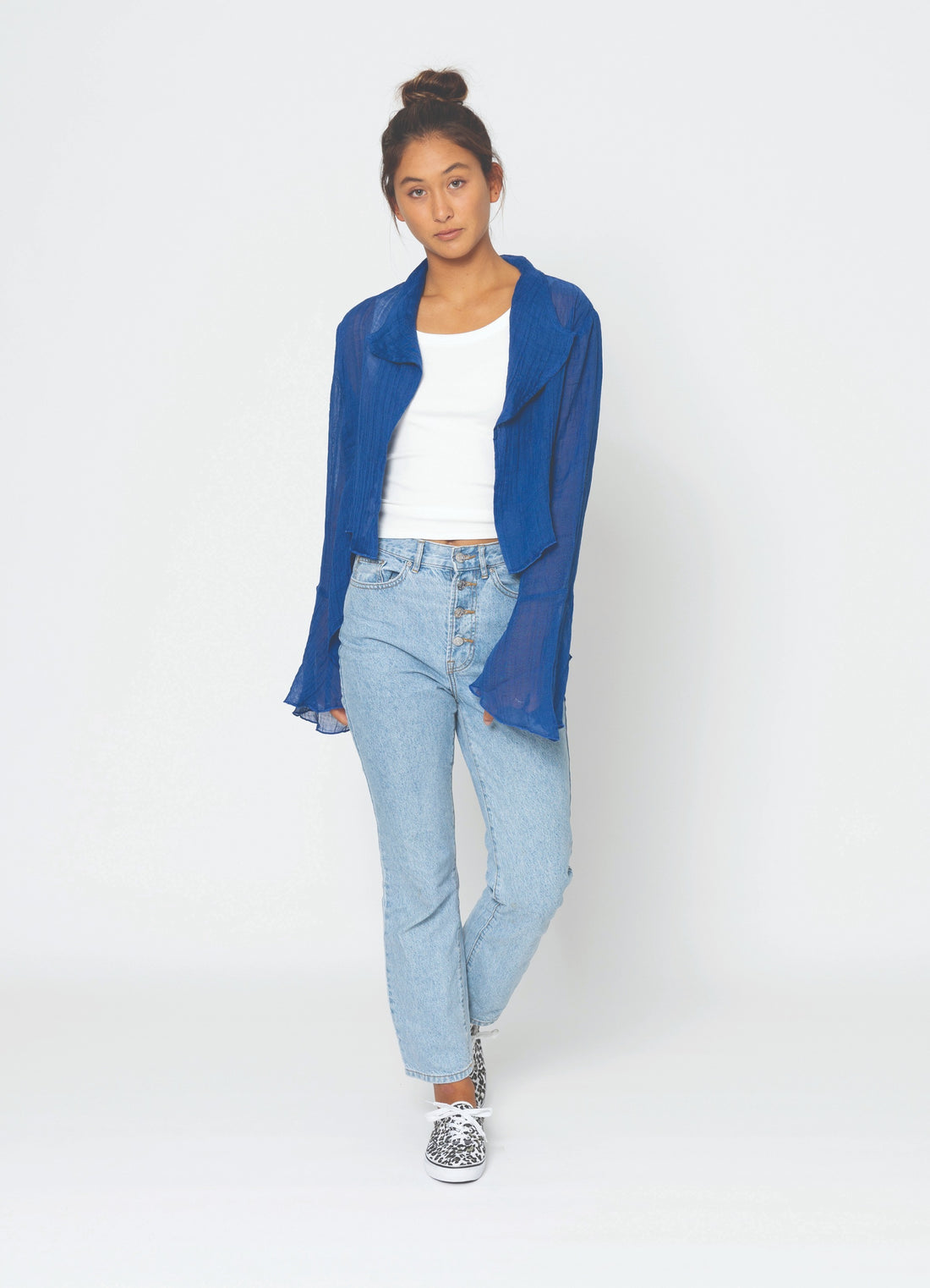 Blacklist Chloe Cardigan Cobalt