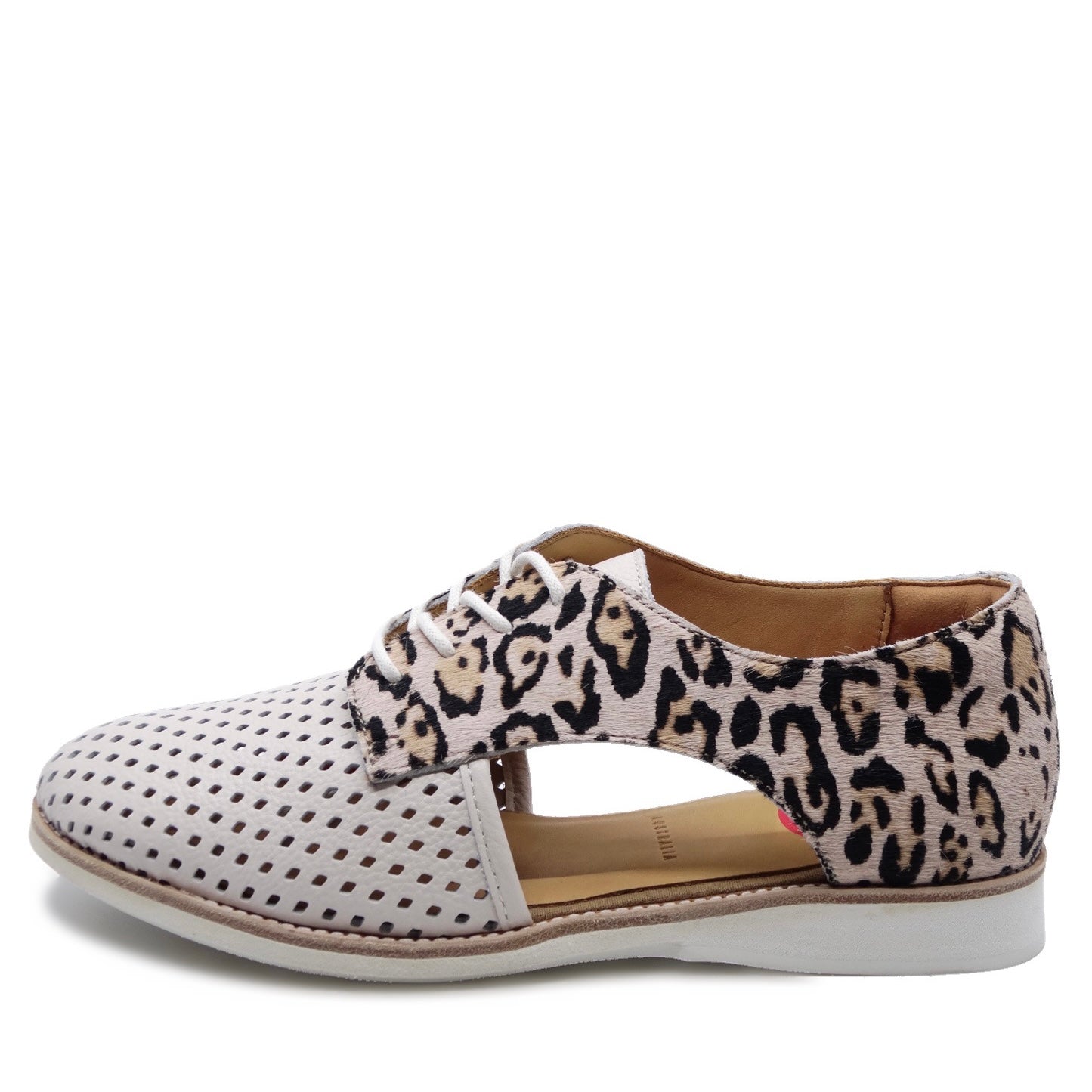 Rollie Sidecut Punch Bone/ Leopard