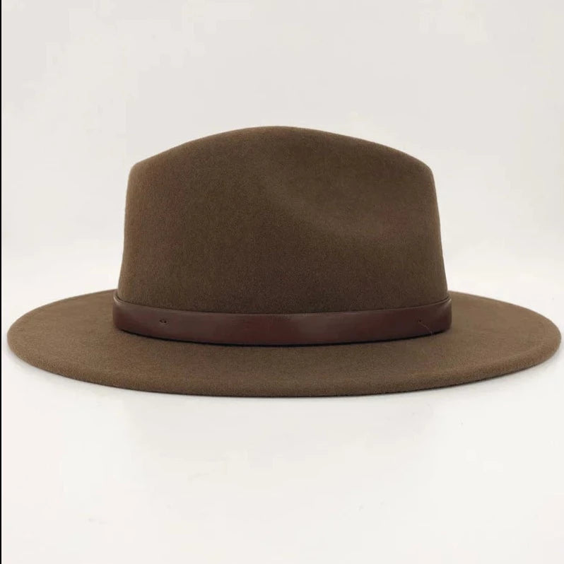 Brixton Messer Fedora Dark Earth