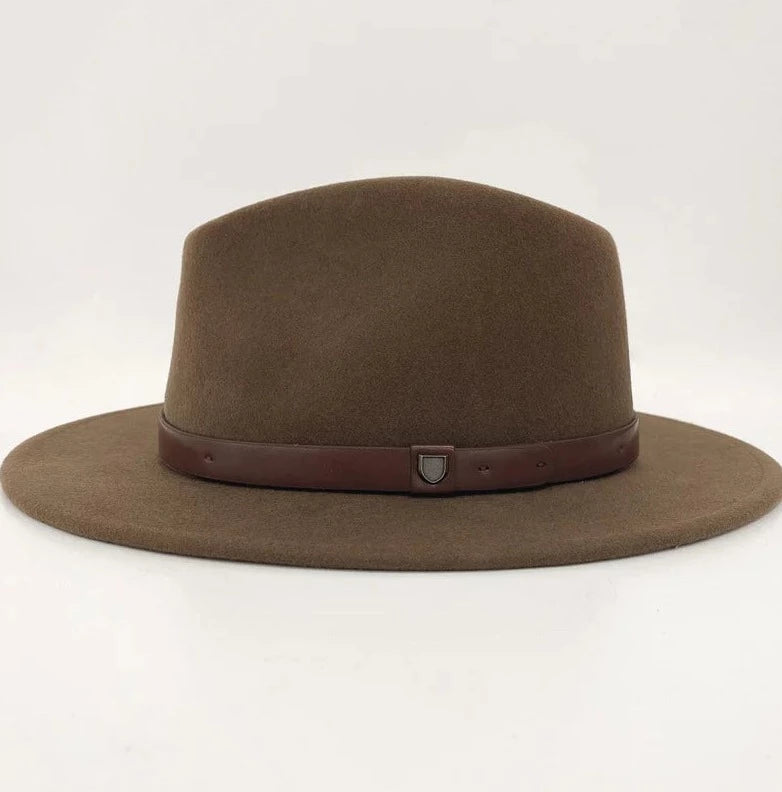 Brixton Messer Fedora Dark Earth