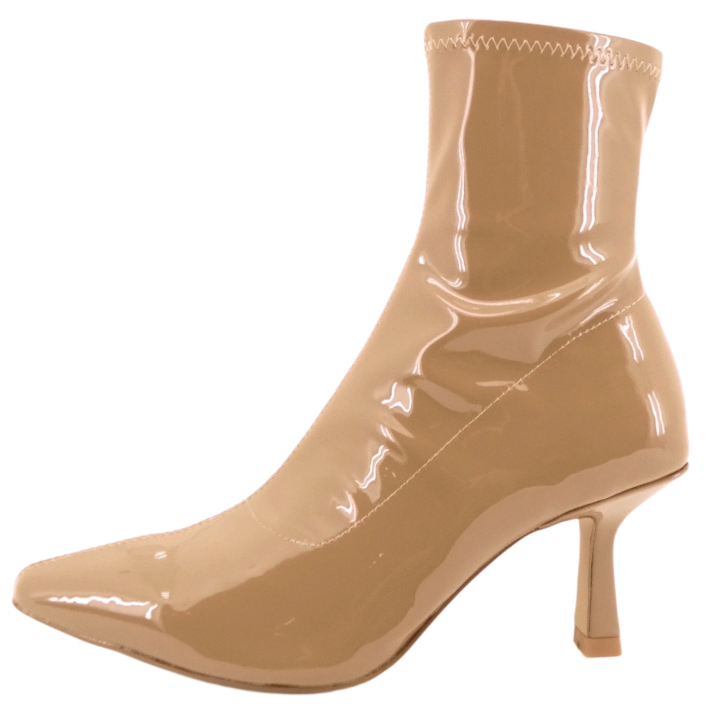 Mollini Audry Mocca Stretch Patent