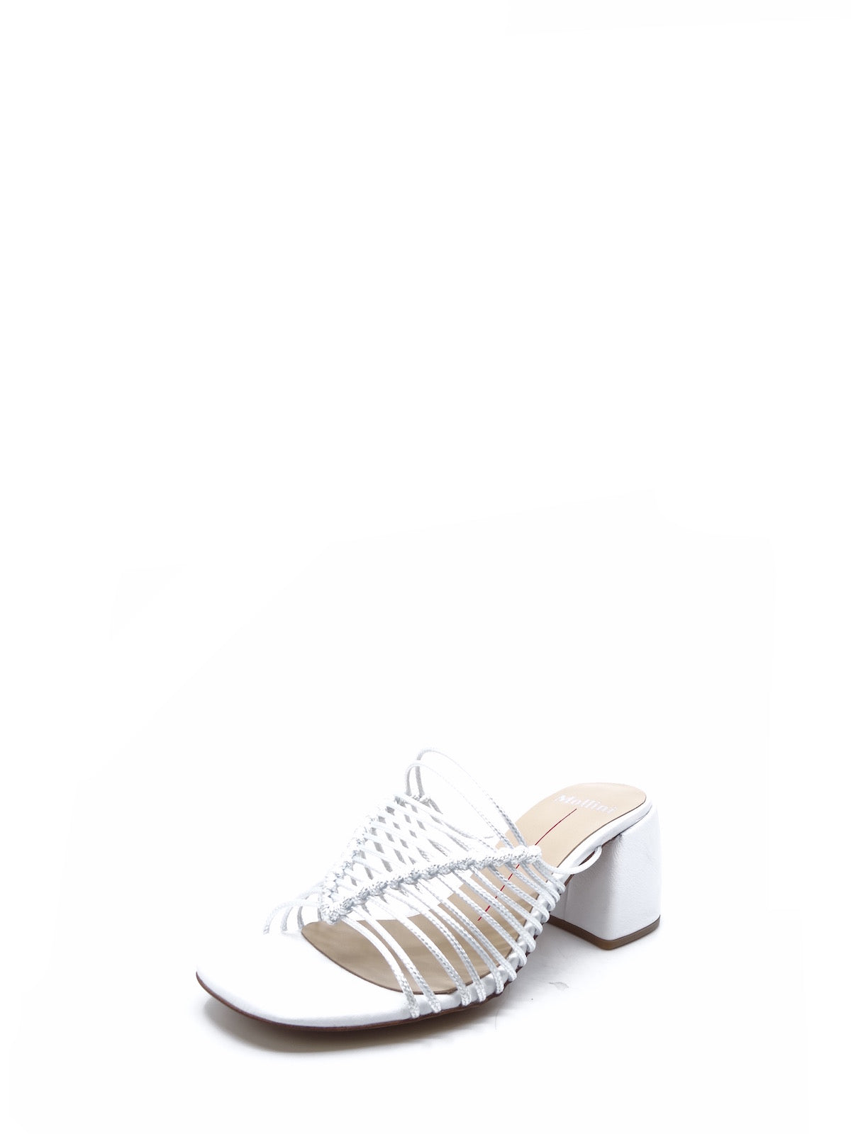 Mollini Balee White Rope/Leather