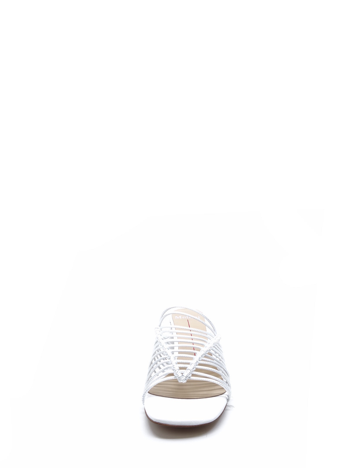 Mollini Balee White Rope/Leather