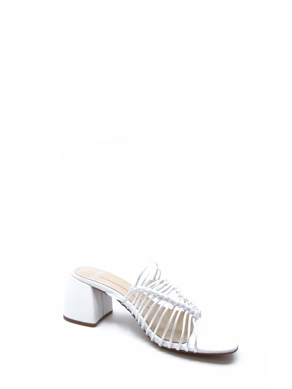 Mollini Balee White Rope/Leather