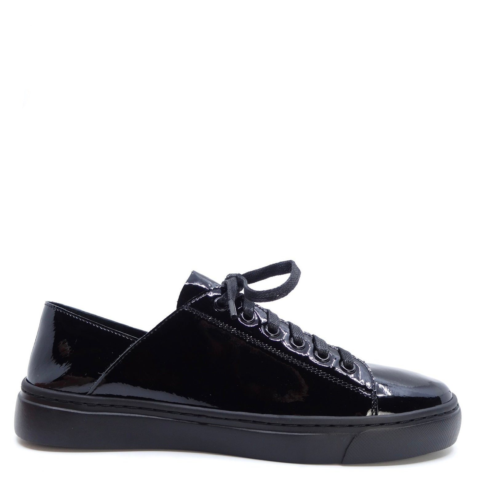 Mollini Oskher Black/ Black Sole Patent