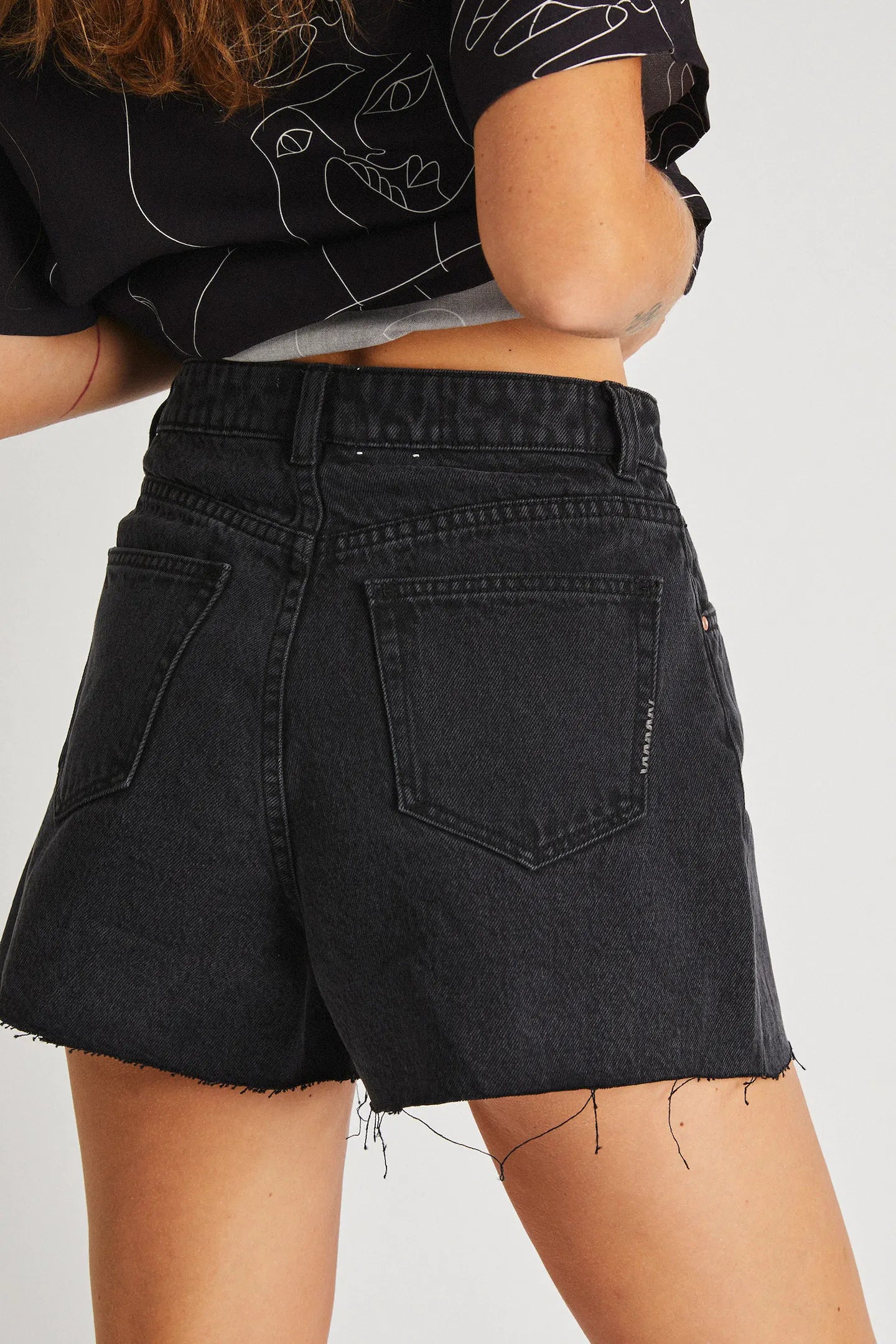 Neuw Denim Ryder Short Washed Black