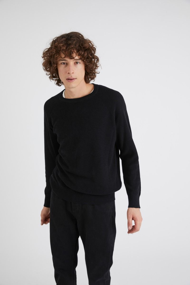 Neuw Denim Syngle Linen Knit Black