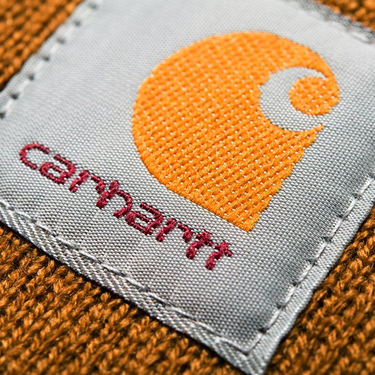 Carhartt WIP Acrylic Watch Hat Hamilton Brown