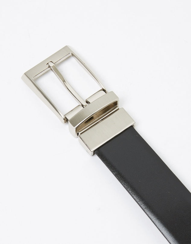 Loop Leather Co Ziggy Belt Black/ Choc