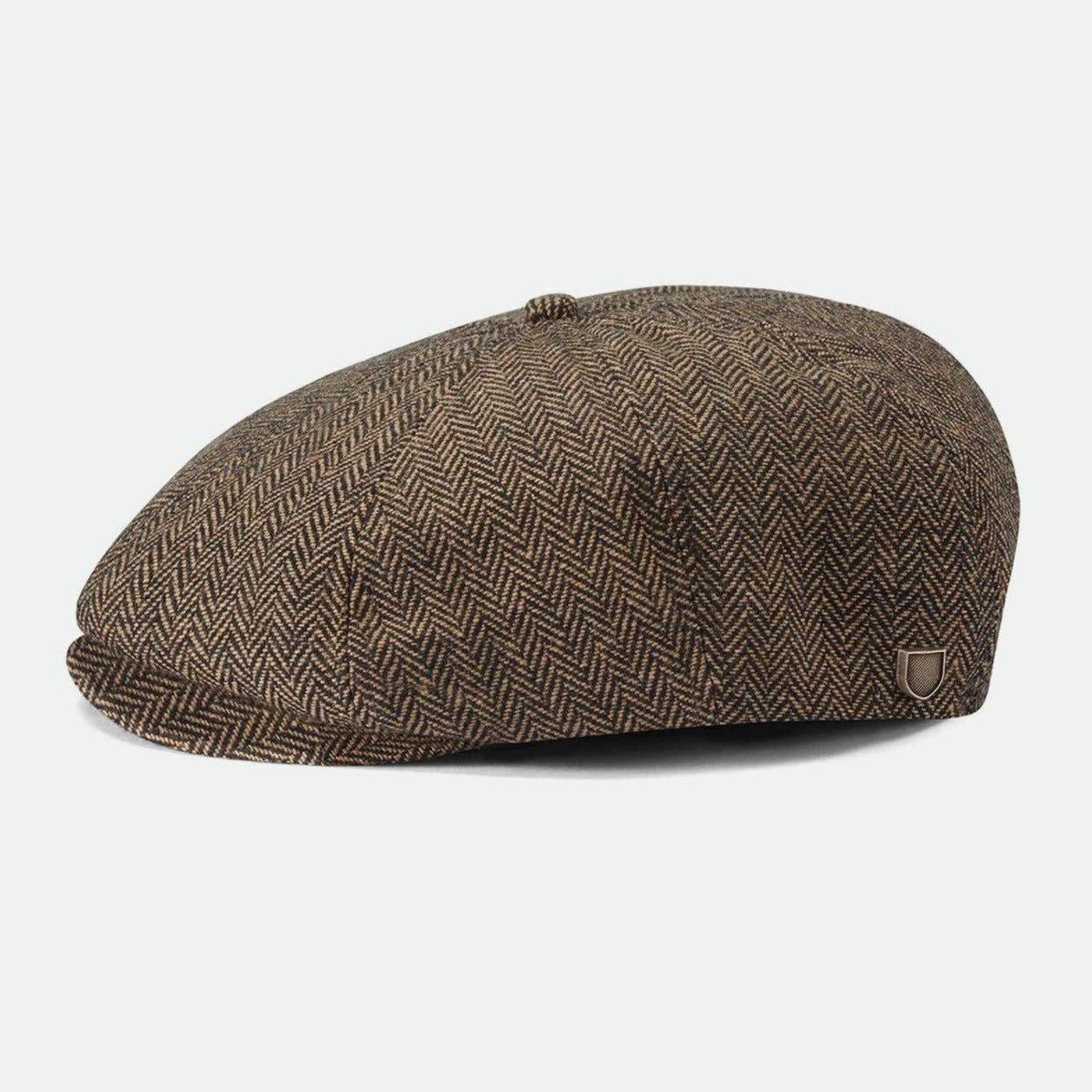 Brixton Brood Snap Cap Brown/Khaki