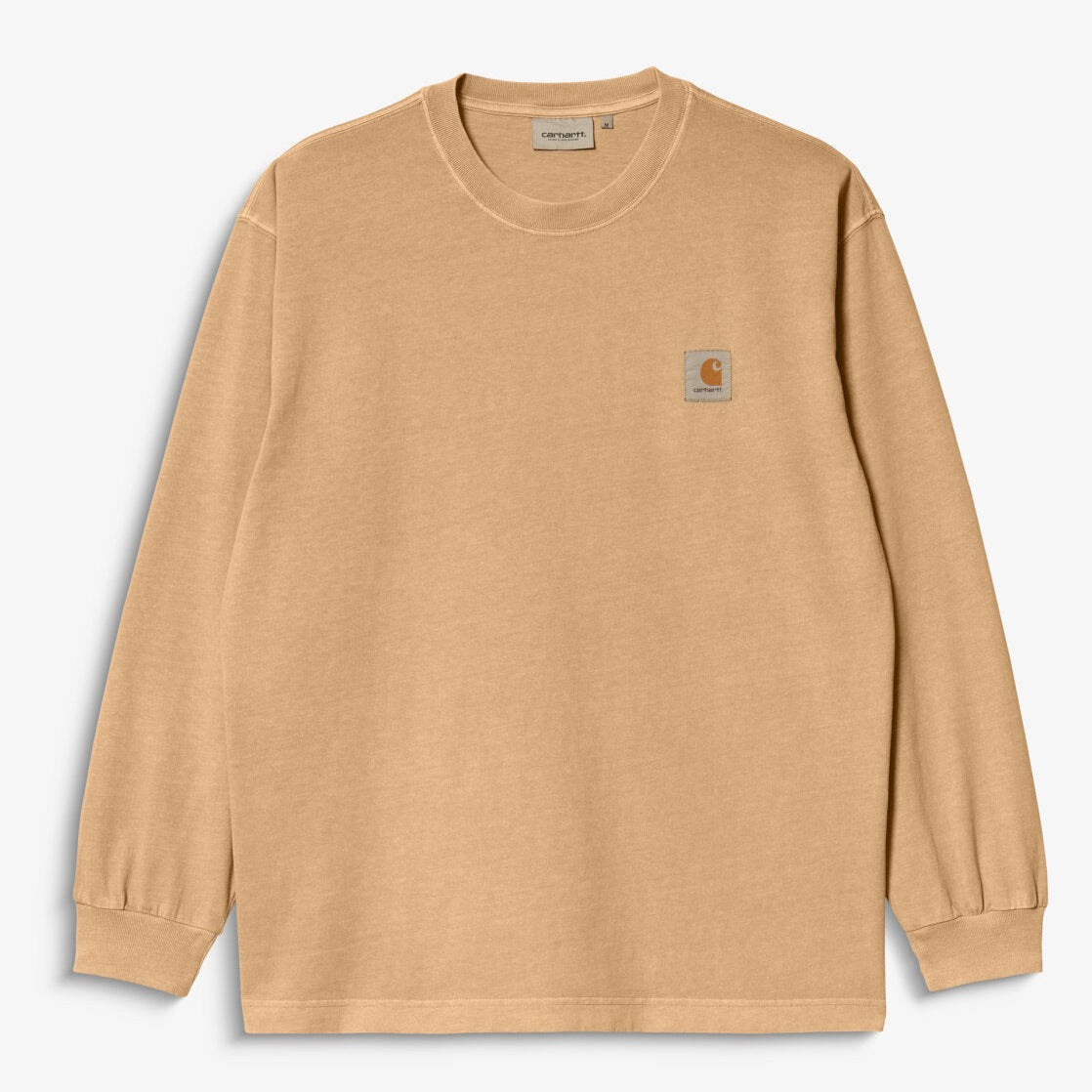 Carhartt WIP L/S Nelson T-Shirt Dusty H Brown