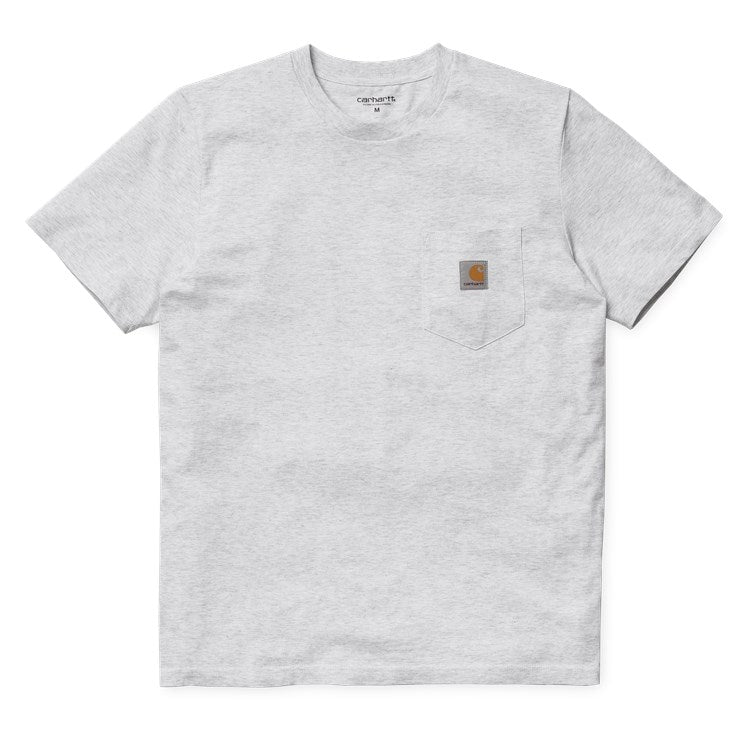 Carhartt WIP Pocket S/S T-Shirt Ash Heather