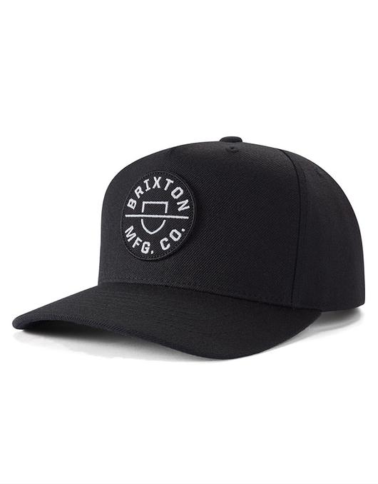 Brixton Crest C MP Snapback Black