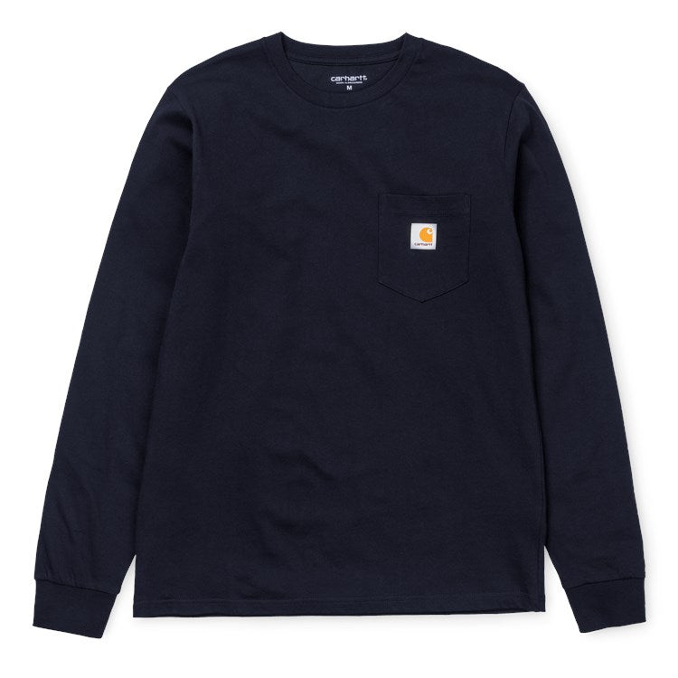 Carhartt WIP Pocket L/S T-Shirt Dark Navy