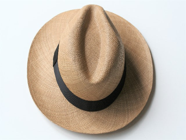 Makers & Providers Panama Fedora Hat Tobacco