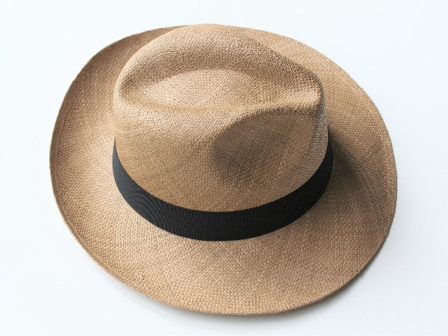 Makers & Providers Panama Fedora Hat Tobacco