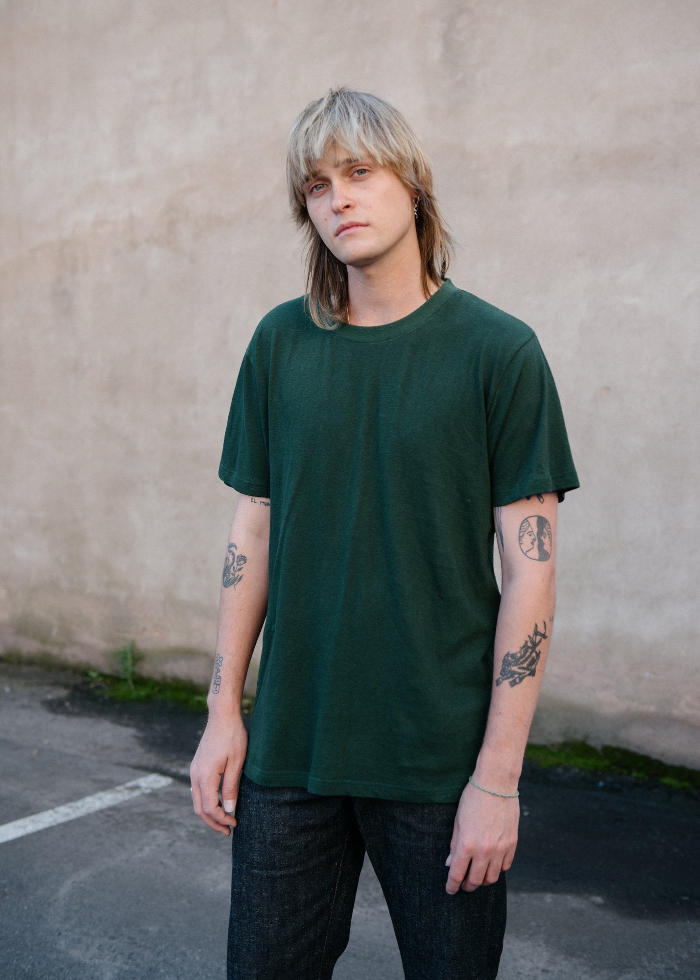 Hemp Clothing Australia Classic T-Shirt Eden Green