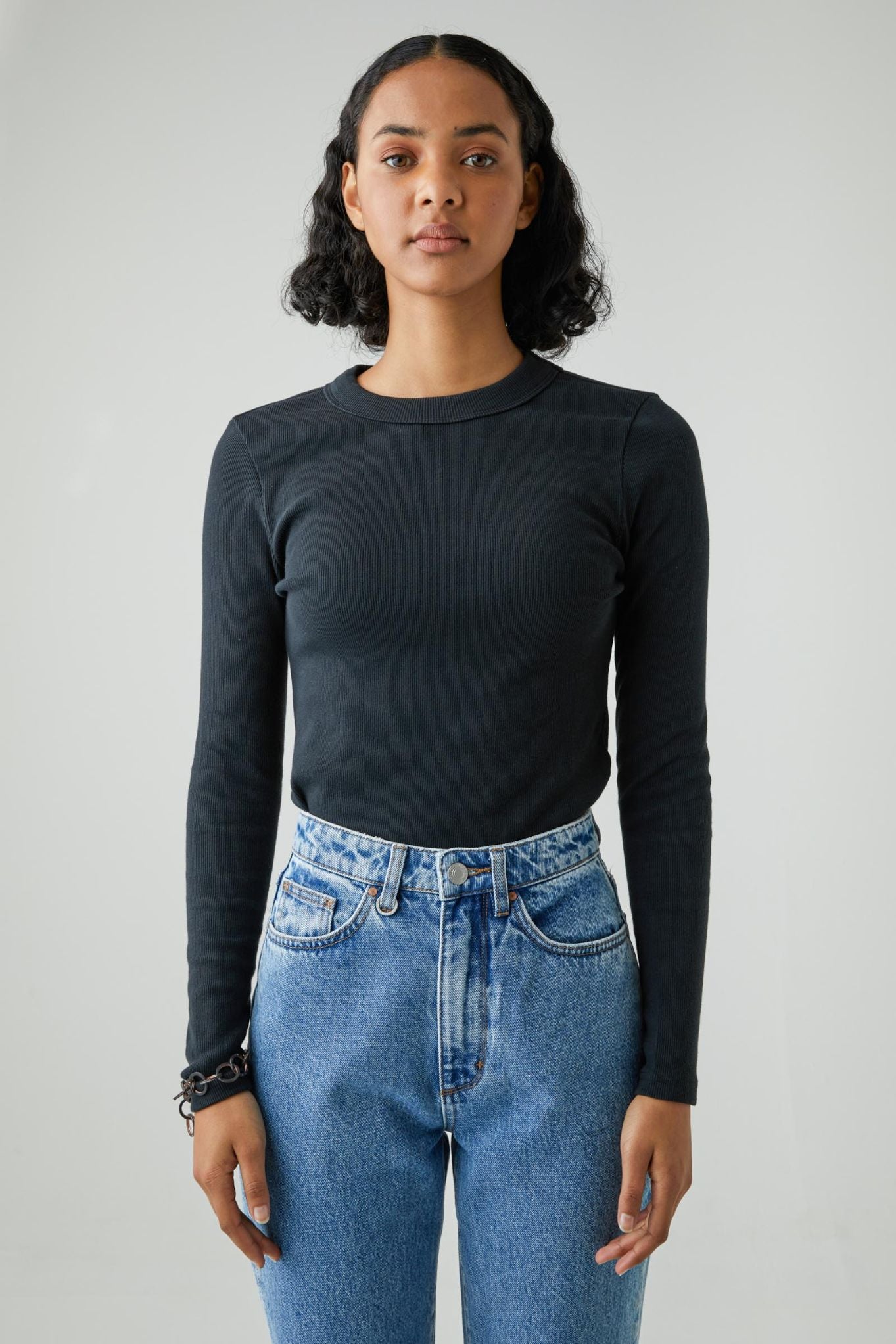 Neuw Denim Jonesy Long Sleeve Black