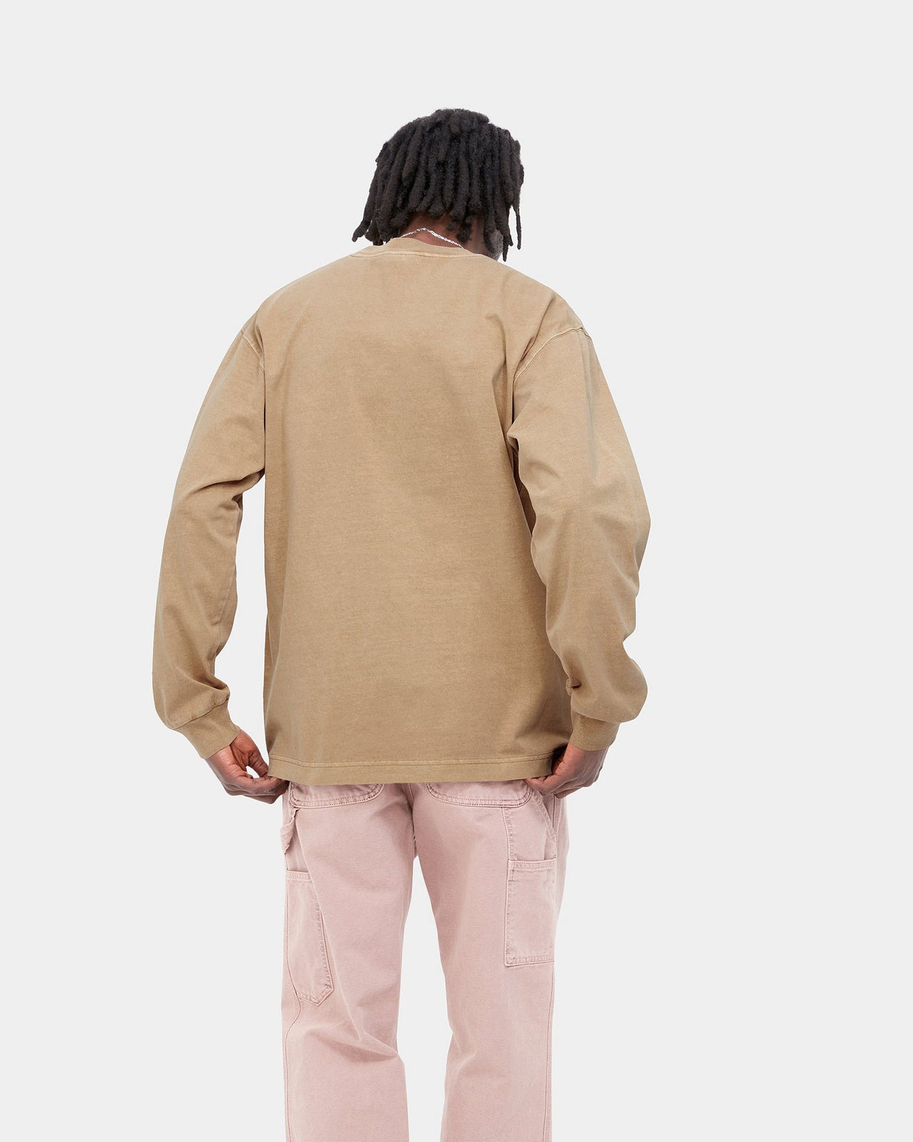 Carhartt WIP L/S Vista T-Shirt Dusty H Brown