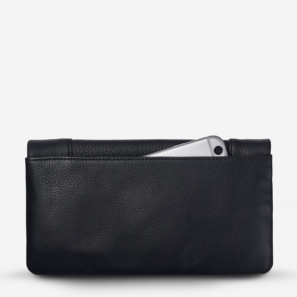 Status Anxiety Some Type Of Love Wallet Black Leather