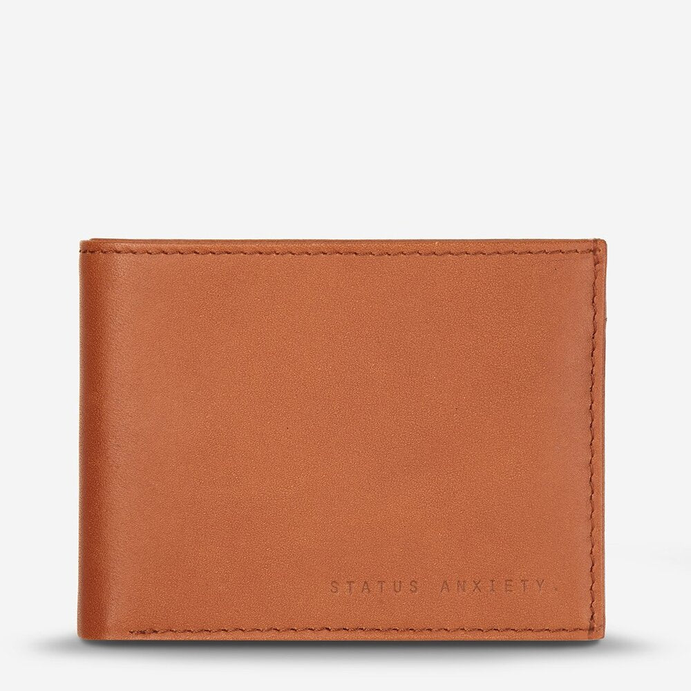 Status Anxiety Noah Wallet Camel Leather