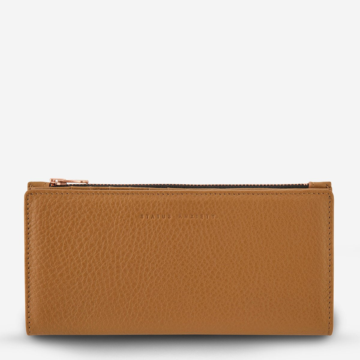 Status Anxiety In The Beginning Wallet Tan