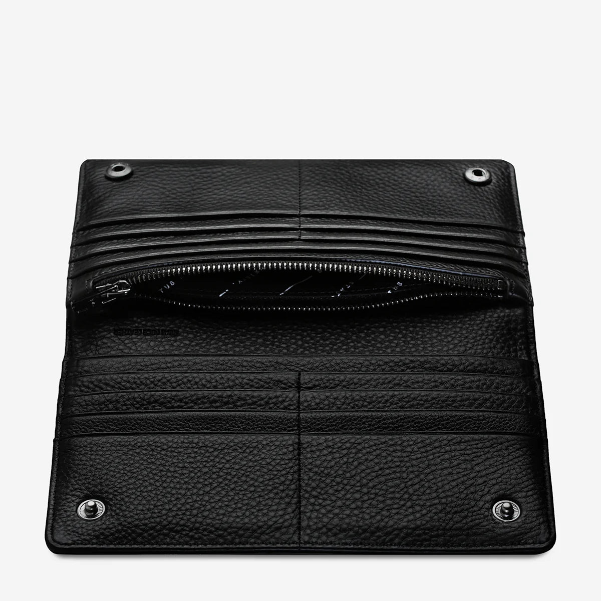 Status Anxiety Living Proof Wallet Black