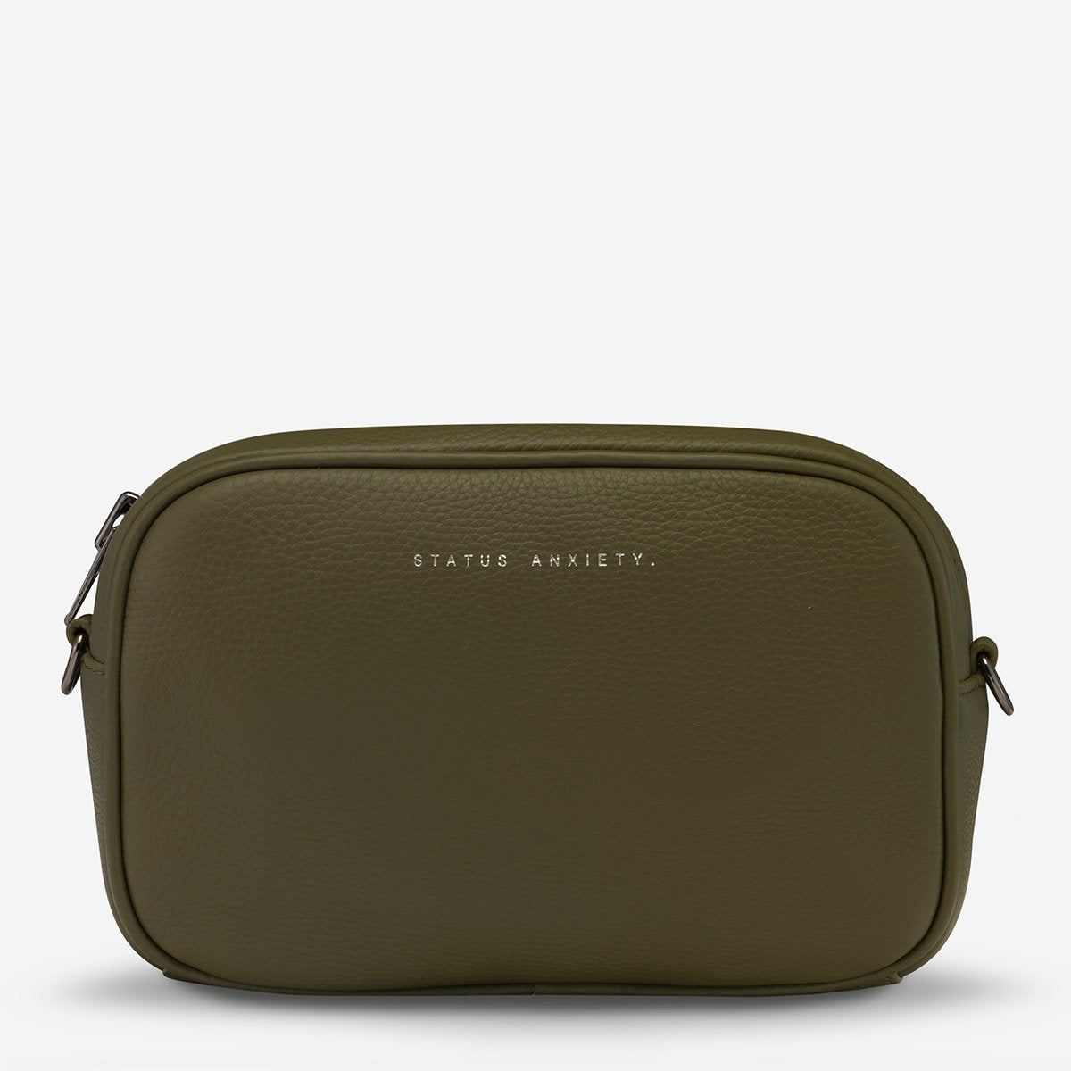 Status Anxiety Plunder Bag Khaki Leather