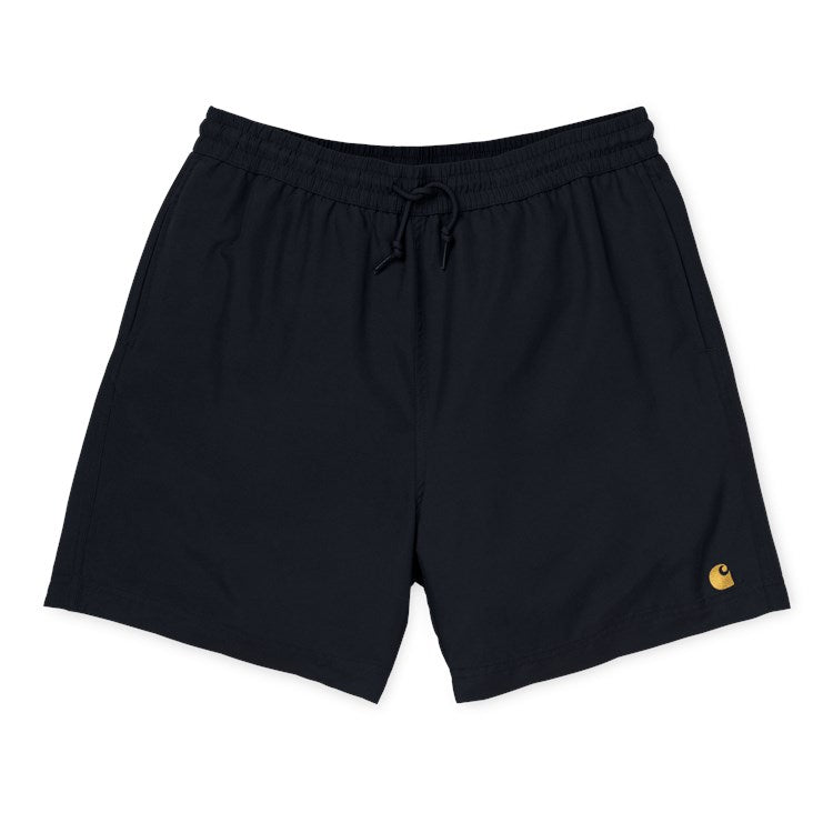 Carhartt WIP Chase Swim Trunks Black/ Gold